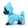 Robot Dog "Pappy", with programming, on the control panel, interactive: sound, light, on the battery, blue