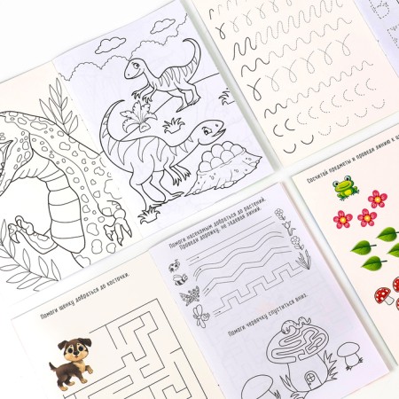 Set with a soft toy "dinosaur", 8 items-7