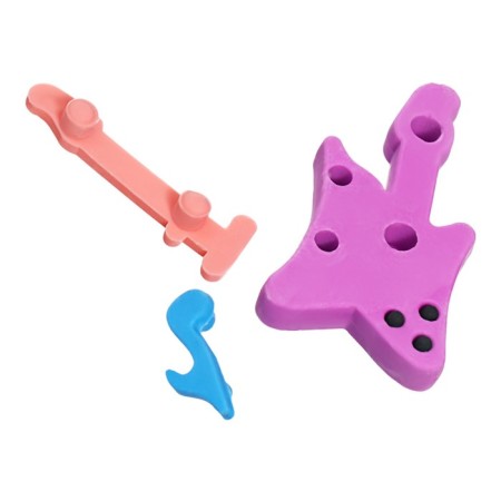 Lastik Figure guitar prefabricated (barcode on the piece)-3