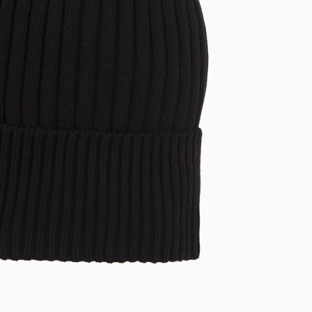 The female winter set (hat/snood), black color, size 56-58-8