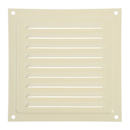 Ventilation grate Zein Lux RM1515sk, 150 x 150 mm, with a grid, metal, clone bone-3