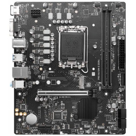 MSI PRO H610M-E, LGA1700, H610, 2XDDR4, VGA, HDMI, MATX.
