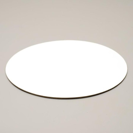 The substrate is reinforced, 22 cm, gold - white, 3.2 mm-2