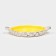 Ceramic baking form "Round", yellow, 1 variety, Iran