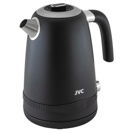 Electric kettle JVC JK-KE1730, Metal, 2200 W, 1.7 L, Black-1