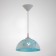 Lamp Bayerlux cap "Rocell" 1 lamp E27 40W White blue d.250