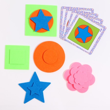 Counting material “Figure hide and seek. Part 2"