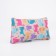 Cosmetic bag with lightning, beige color/multi -colored