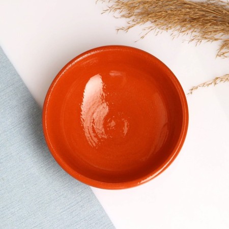 Vyatka salad bowl 0.3l, terracotta-1