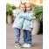 Park jacket for girls, height 86 cm