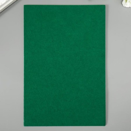 Hard felt 1 mm 20x30 cm green