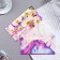Money envelope "Congratulations!" Orchid, white tone, 16.5x8 cm