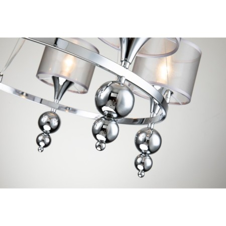 Suspended lamp 5x40W E14, size 63x63x100 cm-3