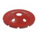 Cup of diamond food scrap, one -row, 125 mm