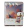 Gift notebook, A6, 96 sheets, color block, with a knife, PVC cover, "Element of the sky", mix