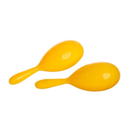 Children's musical instrument "Marakas", 2 pcs., Yellow color