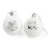 Christmas balls for coloring for the New Year "Cars", D = 5.5 cm, 2 pcs, paints, a set for creativity