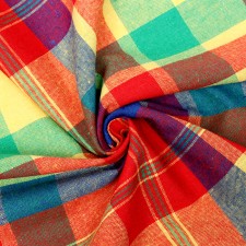 A flap for needlework, the fabric in the cage is multicolor, p. 50 × 50 cm