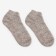 Socks men's woolen shortened color beige pattern, size 29