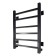 The electric heated towel -sprayer "Sanprise" Quadro P6, 400x600 mm, universal, black