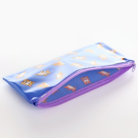 Penal school soft flat 9.5 x 20.5 PVC “September 1: Pupsiki” mix-13