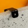 Hanger on the door "shirt" 7x6x5cm, black