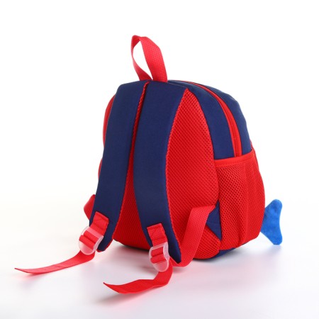 Baby backpack on lightning, blue color-1