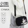 Women's textile bag "Flowers", 19x14x6 cm, black