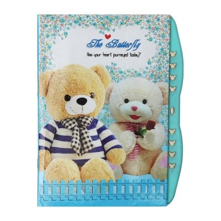 Notebook Gift Book on the castle, A6+, 48 sheets, Mishka line, mix-4
