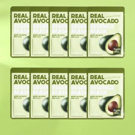 A set of faces Farmstay, with avocado, 10 pcs.