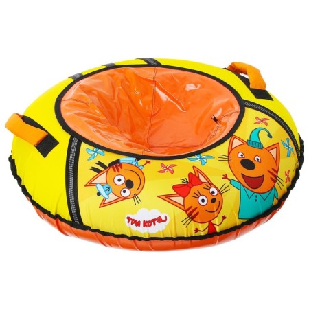Tubing-vatrushka "Three cats", TB1-80/TC, Case diameter 85 cm, tent/oxford-4