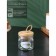 Glass jar for spices with bamboo lid Bellatenero Eco, 100 ml, 6.5 × 7 cm