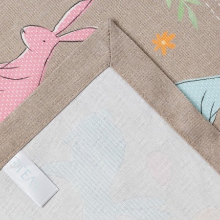 Easter path on the Ethel "Hares" table 30x70 cm, 100% hl, sarzha 190 g/m2-2
