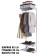 Wardrobe system "Ready -made solution No. 10" 65 x 45 x 192 cm, white