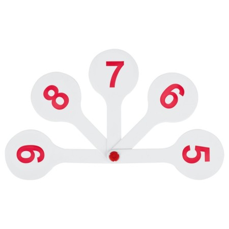 Cashier-Vera numbers from 0 to 9-5