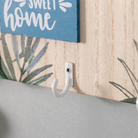 Hooks decorative wood "House, dear house. Plants" 24x13.5 cm-2