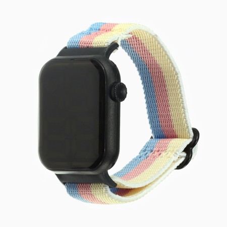 Electronic watch watches with textile strap-1