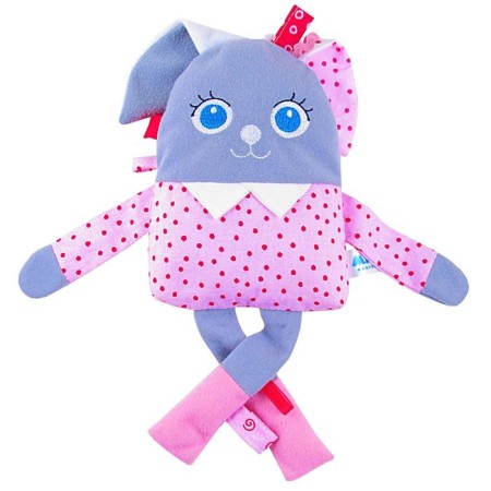 Developing soft toy "My Bunny" with a rattle-1