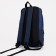 School textile school with pockets, blue color, 22x13x30 cm