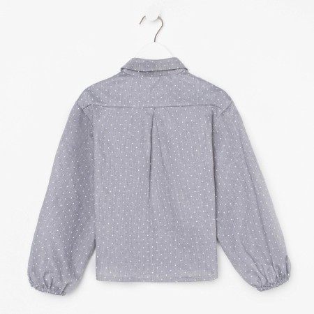 Children's shirt Minaku: Cotton Collection Color Gray, river 116-9