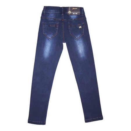 Джинсы для девочек, рост 140 см-1