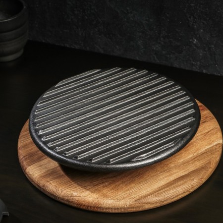 Cast iron cover Magma "Grill", 24 × 5.5 cm-4