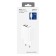 Network charger PERO TC02, 2 USB, 2.1 A, Type-C cable, white