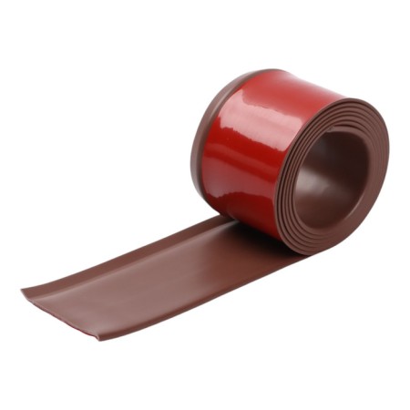 PVC PVC Self -adhesive, 200cm/8cm, brown-1