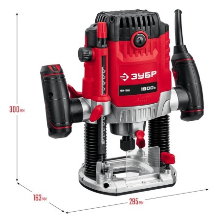 FM-1900, 220 V, 1900 W, 23,000 rpm, 50 mm stroke, milling cutter, max = 74 mm-1