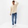 Male jumper (peak) minku beige color, rr 48