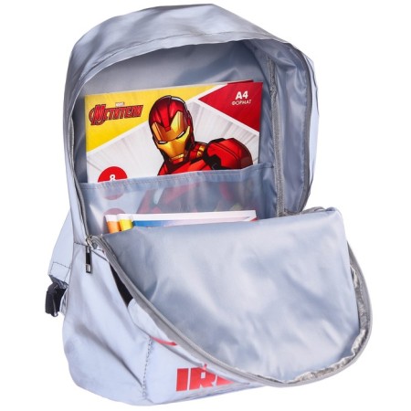 The backpack is reflective, 30 cm x 15 cm x 40 cm "Heroes", Avengers-1