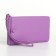 Women's wallet with lightning, lilac color
