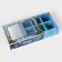 New Year. Box for 6 sweets "New Year's Post", 13.7 x 9.8 x 3.8 cm, confectionery packaging