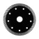 Disk diamond cutting tundra pro, increased resource, Turbo, dry cut, 125 x 22 mm